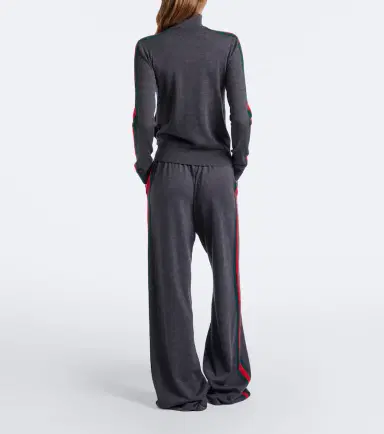 Gucci Wool-blend wide-leg pants | Thumbnail 5 Gucci Wool-blend wide-leg pants | Thumbnail 5