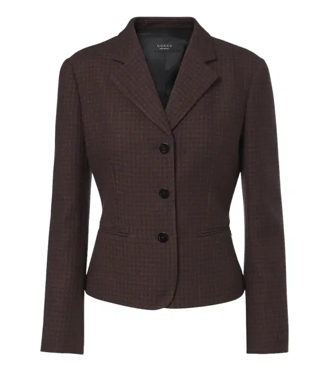 Gucci Houndstooth wool-blend blazer