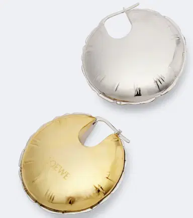 Loewe Blown hoop earrings | Thumbnail 3 Loewe Blown hoop earrings | Thumbnail 3