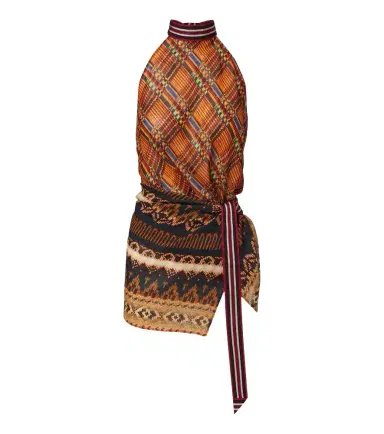 Dries Van Noten Printed halterneck top | Thumbnail 1