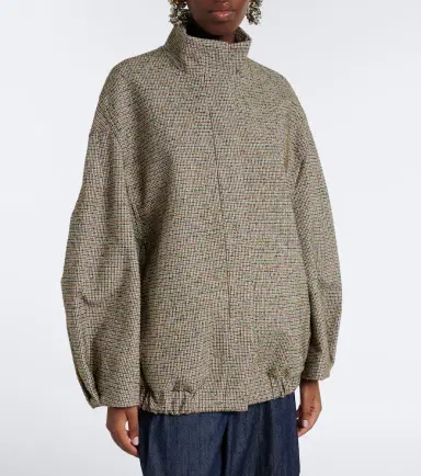 Dries Van Noten Checked bomber jacket | Thumbnail 4