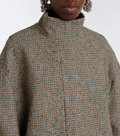 Dries Van Noten Checked bomber jacket | Thumbnail 5
