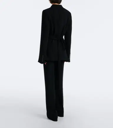 Dries Van Noten Belted wide-leg pants | Thumbnail 5