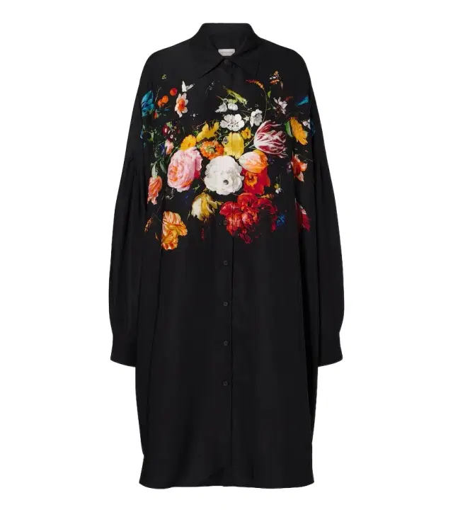 Dries Van Noten Floral shirt dress