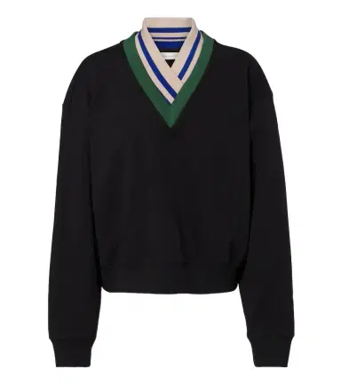 Dries Van Noten Cotton jersey sweatshirt | Thumbnail 1