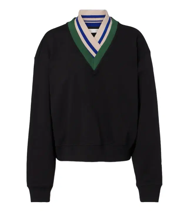 Dries Van Noten Cotton jersey sweatshirt