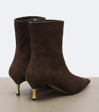 Gucci Bombshell GG laser-cut suede ankle boots | Thumbnail 3 Gucci Bombshell GG laser-cut suede ankle boots | Thumbnail 3