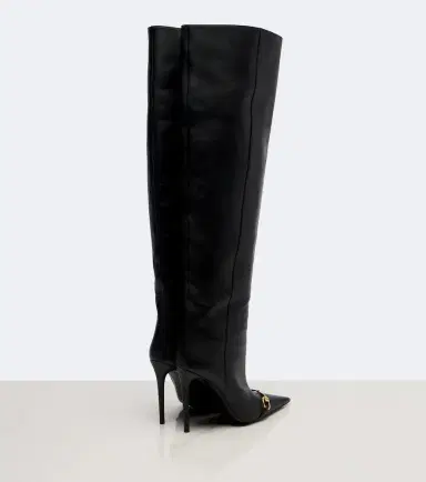 Gucci Donna Horsebit over-the-knee boots | Thumbnail 3 Gucci Donna Horsebit over-the-knee boots | Thumbnail 3