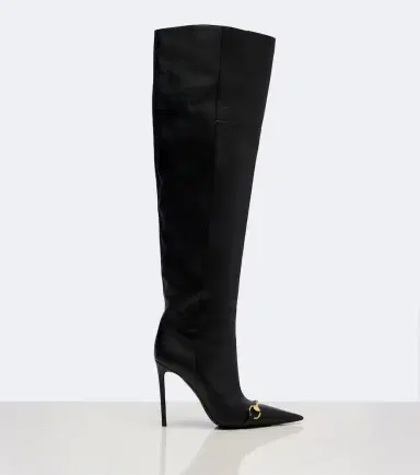 Gucci Donna Horsebit over-the-knee boots | Thumbnail 4 Gucci Donna Horsebit over-the-knee boots | Thumbnail 4