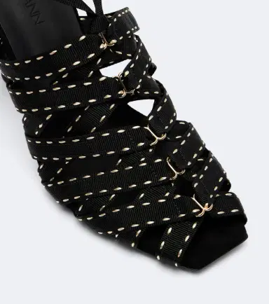 Zimmermann Corsage canvas sandals | Thumbnail 2 Zimmermann Corsage canvas sandals | Thumbnail 2