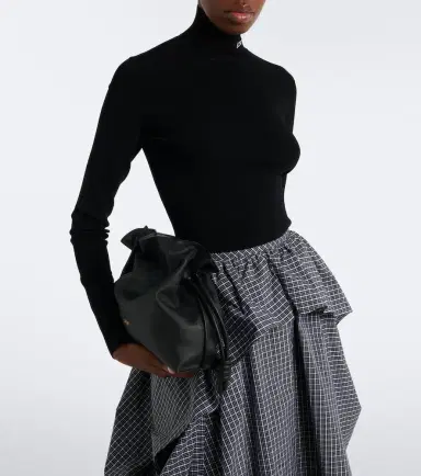 Loewe Double L ribbed-knit turtleneck top | Thumbnail 6 Loewe Double L ribbed-knit turtleneck top | Thumbnail 6