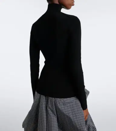 Loewe Double L ribbed-knit turtleneck top | Thumbnail 7 Loewe Double L ribbed-knit turtleneck top | Thumbnail 7