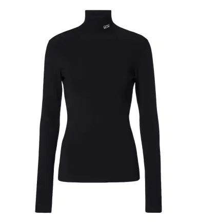 Loewe Double L ribbed-knit turtleneck top | Thumbnail 1 Loewe Double L ribbed-knit turtleneck top | Thumbnail 1