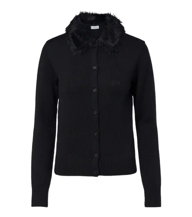 Loewe Double L wool cardigan