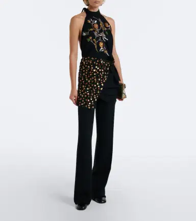 Dries Van Noten Embellished halterneck top | Thumbnail 5