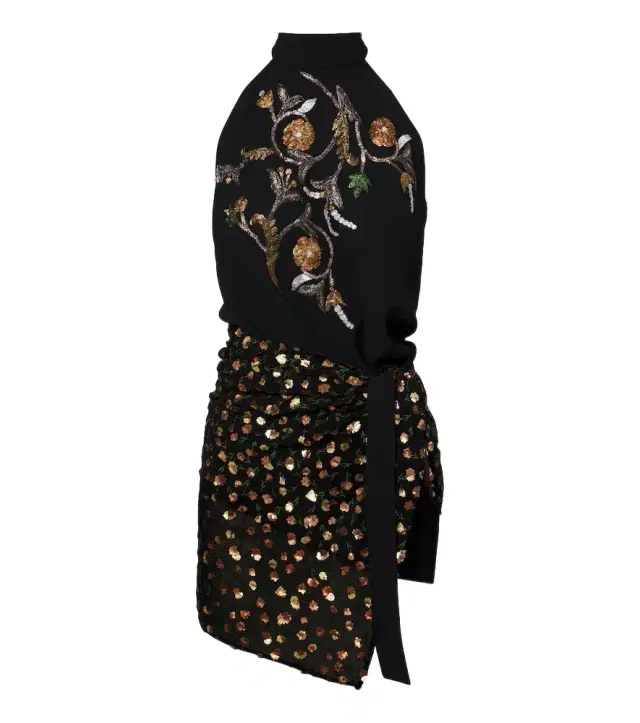Dries Van Noten Embellished halterneck top