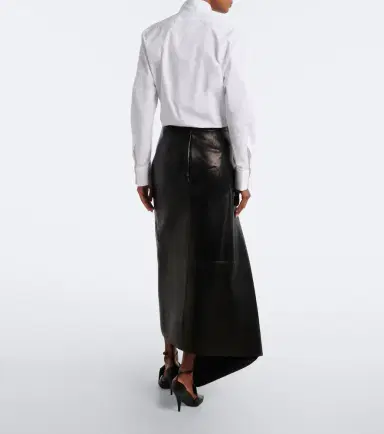Givenchy Asymmetric leather maxi skirt | Thumbnail 2 Givenchy Asymmetric leather maxi skirt | Thumbnail 2