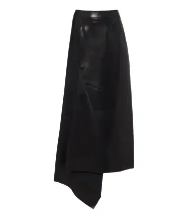 Givenchy Asymmetric leather maxi skirt | Thumbnail 1 Givenchy Asymmetric leather maxi skirt | Thumbnail 1