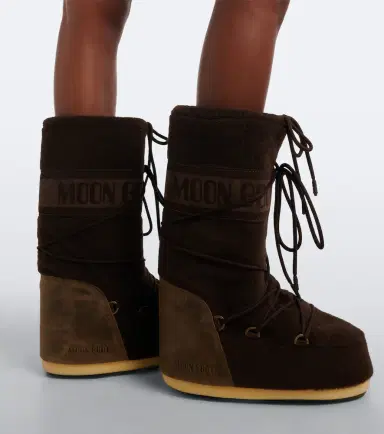 Moon Boot Icon leather-trimmed snow boots | Thumbnail 6 Moon Boot Icon leather-trimmed snow boots | Thumbnail 6