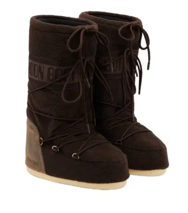 Moon Boot Icon leather-trimmed snow boots | Thumbnail 1 Moon Boot Icon leather-trimmed snow boots | Thumbnail 1