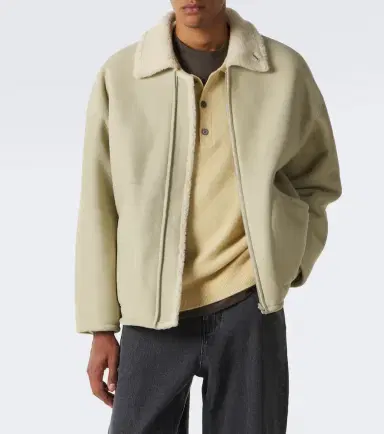 Auralee Reversible shearling jacket | Thumbnail 3