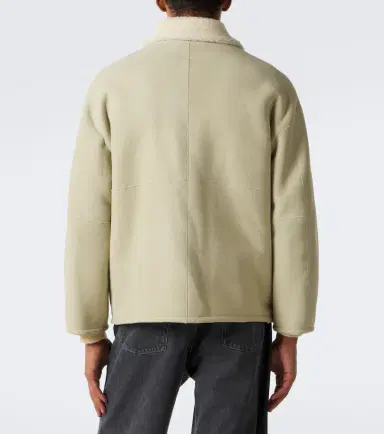 Auralee Reversible shearling jacket | Thumbnail 4