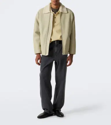 Auralee Reversible shearling jacket | Thumbnail 6
