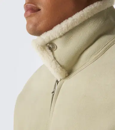 Auralee Reversible shearling jacket | Thumbnail 8
