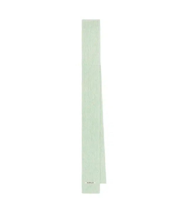 Auralee Ribbed-knit cashmere scarf