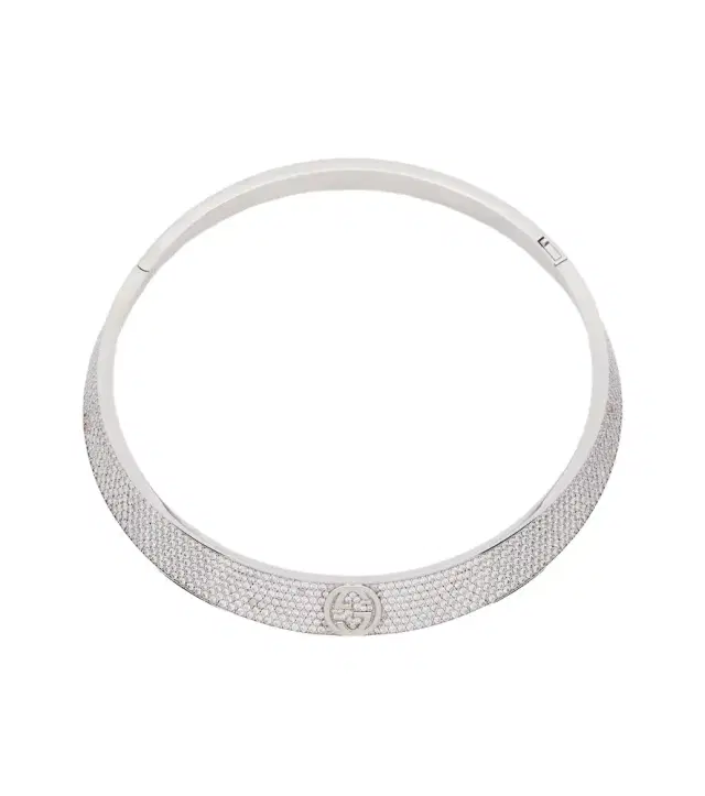 Gucci Interlocking G embellished choker