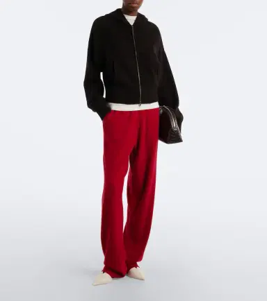Extreme Cashmere N°320 Rush cashmere-blend wide-leg pants | Thumbnail 3 Extreme Cashmere N°320 Rush cashmere-blend wide-leg pants | Thumbnail 3