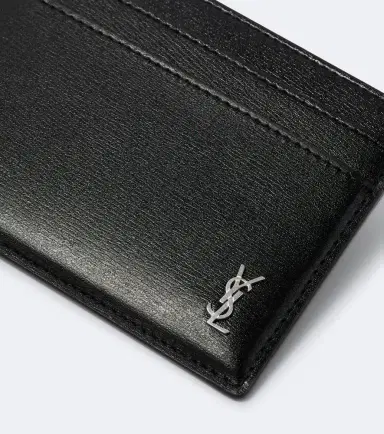 Saint Laurent Cassandre leather card holder | Thumbnail 2 Saint Laurent Cassandre leather card holder | Thumbnail 2