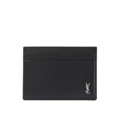 Saint Laurent Cassandre leather card holder | Thumbnail 1 Saint Laurent Cassandre leather card holder | Thumbnail 1
