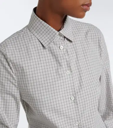 Maison Margiela Checked cotton shirt | Thumbnail 3 Maison Margiela Checked cotton shirt | Thumbnail 3