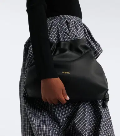 Loewe Flamenco Medium leather clutch | Thumbnail 7 Loewe Flamenco Medium leather clutch | Thumbnail 7