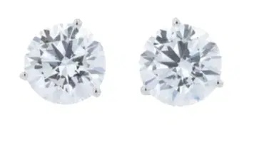 Wish Fine Jewelry 4.00ct Lab Grown Diamond 14K Gold Stud Earrings | Thumbnail 1 Wish Fine Jewelry 4.00ct Lab Grown Diamond 14K Gold Stud Earrings | Thumbnail 1