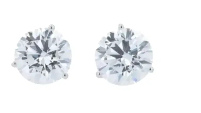 Wish Fine Jewelry 6.00ct Lab Grown Diamond 14K Gold Stud Earrings