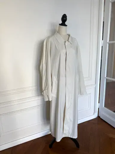 Jen Wonders Studio Ivory Lightweight Coat | Thumbnail 7