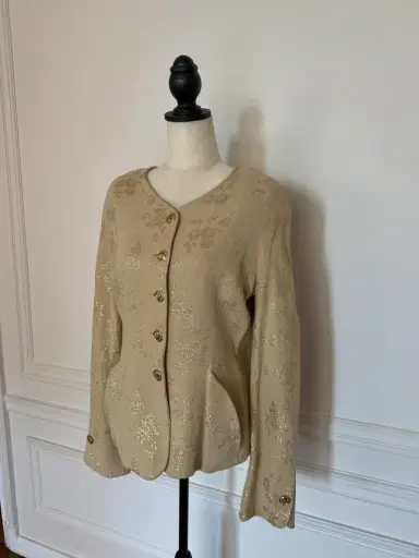 Jen Wonders Studio Nina Ricci Jacquard Jacket | Thumbnail 3 Jen Wonders Studio Nina Ricci Jacquard Jacket | Thumbnail 3