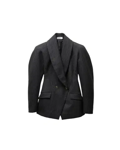 Versace Pinstripe Wool Twill Jacket | Thumbnail 1