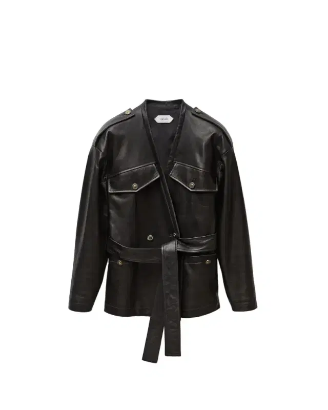 Versace Leather Blouson
