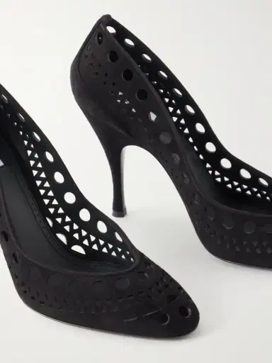 Alaïa Vienne 100 Suede Pumps | Thumbnail 5