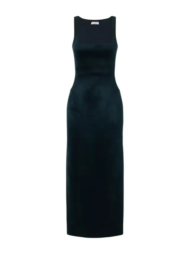 Alaïa Velvet Midi Dress