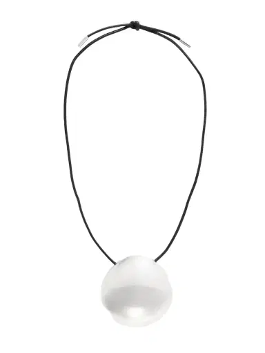 Alaïa Silver-tone Leather Necklace | Thumbnail 1