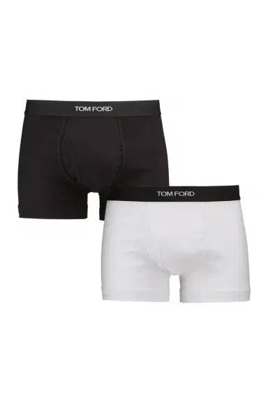 Tom Ford Men's 2-Pack Solid Jersey Boxer Briefs | Thumbnail 4