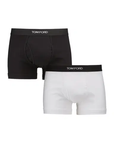 Tom Ford Men's 2-Pack Solid Jersey Boxer Briefs | Thumbnail 1