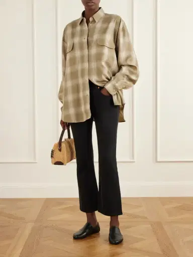 Jamie Haller The Big Checked Cotton-flannel Shirt | Thumbnail 2 Jamie Haller The Big Checked Cotton-flannel Shirt | Thumbnail 2