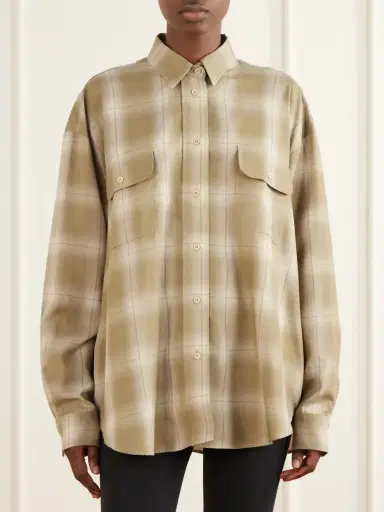 Jamie Haller The Big Checked Cotton-flannel Shirt | Thumbnail 3 Jamie Haller The Big Checked Cotton-flannel Shirt | Thumbnail 3