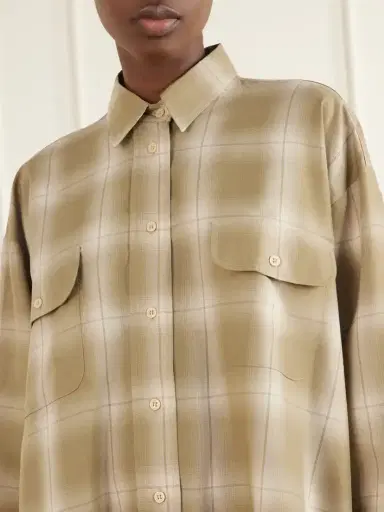 Jamie Haller The Big Checked Cotton-flannel Shirt | Thumbnail 5 Jamie Haller The Big Checked Cotton-flannel Shirt | Thumbnail 5