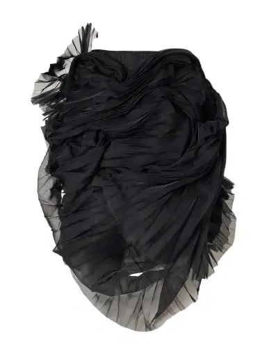 Pauline Dujancourt Minna Eerie Ruched Tulle Knee-length Skirt | Thumbnail 1
